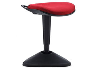 Staples Perch Stool Red