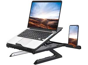 Multi Angle Adjustable Laptop Stand with Heat Vent