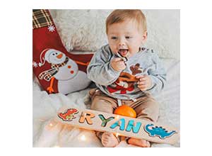 Personalized Wood Name Puzzle At $4.90