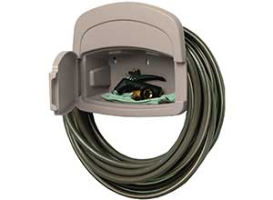 Hose Hangout with Storage Compartment