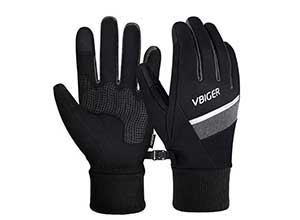 Winter Gloves with Reflective Strips