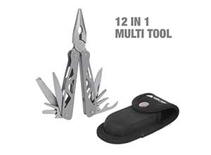 Ozark Trail 12 in 1 Multi Tool with Carrying Sheath