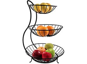 3 Tier Modern Fruit Basket Stand