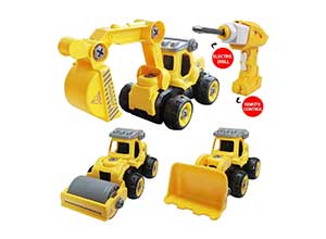 3 in 1 Construction Truck Toys