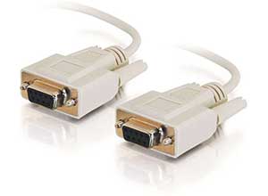 C2G 03046 DB9 F/F Serial RS232 Null Modem Cable