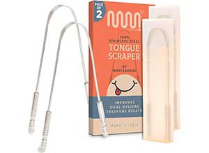 Tongue Scraper with Travel Case