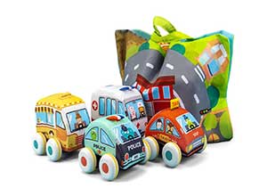 UNIH Pull Back Vehicle Baby Toys