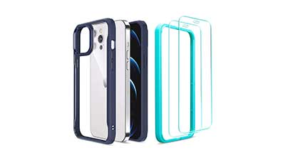 iPhone Pro Case w/ 2 Screen Protectors