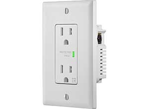 Insignia 2 Outlet In Wall Surge Protector At $10