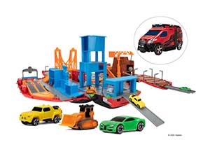 MICROMACHINES Large Playset Super Van City