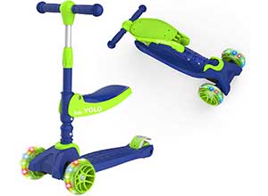 2-in-1 Kick Scooter with Removable Seat