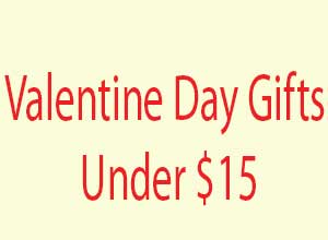 Valentine's Day Gifts Under 15 Dollars