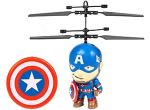 Captain America Flying Figure IR Helicopter