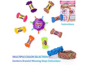 Multicolor Bracelet Making Kit for Girls