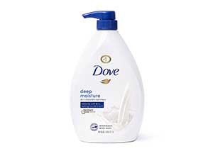 Dove Body Wash with Pump 34 oz