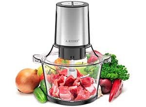 8 Cup 300W Electric Food Processor