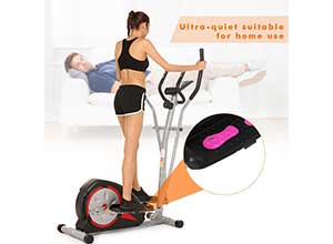 2 in 1 Digital Monitor Elliptical Machine Trainer