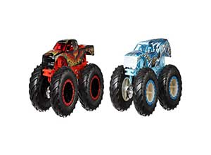 Hot Wheels Monster Trucks Demo Doubles 2 Pack