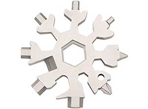 Stainless Steel 18-in-1 Snowflake Multi Tool