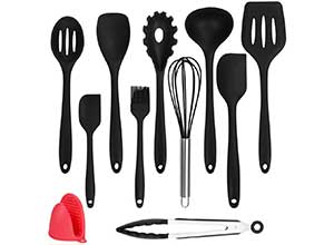 11-Piece Silicone Kitchen Utensils Cooking Set