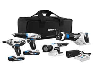 HART 20-Volt Cordless 4-Tool Combo Kit