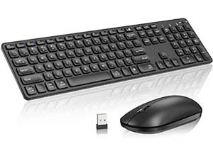 Wireless Keyboard and Mouse Combo