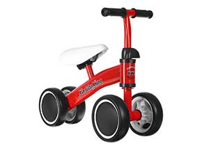 No Pedal Infant 4 Wheels Toddler Bicycle