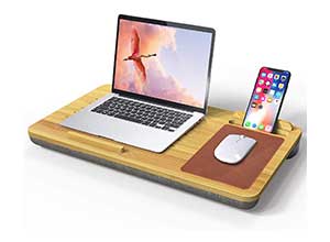 Multifunctional Bamboo Lap Desk Stand