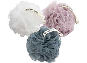 Bath Shower Loofah Sponge Pouf