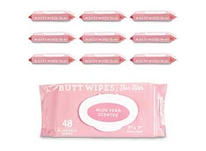 Butt Wipes for Her 10 Pack