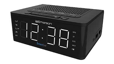 Emerson SmartSet Alarm Clock Radio