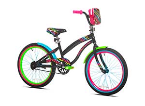 LittleMissMatched 20in Girls Bike Multicolor