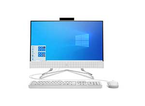 HP 22 AIO Celeron White 4GB 256GB Desktop