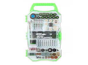 Hyper Tough 208 Piece Rotary Tool Accessory Kit