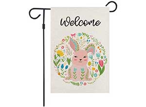 Double Sided Welcome Garden Flag for Home