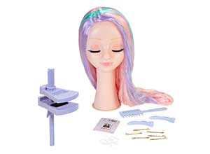 CGH Cute Girls Hairstyles Wig with Display Form