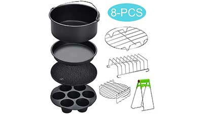 8 piece Air Fryer Accessory Set