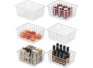 Ace Teah Metal Wire Storage Basket