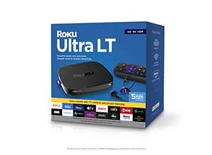 Roku Ultra LT | HD/4K/HDR Streaming Media Player