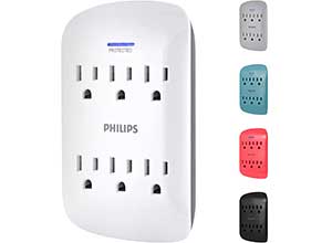 Philips 6-Outlet Surge Protector