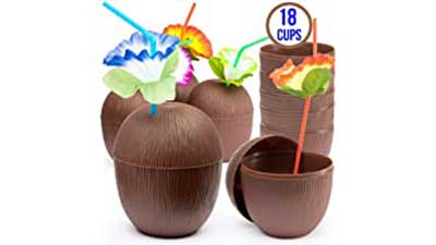 Prextex 18 Pack Coconut Cups