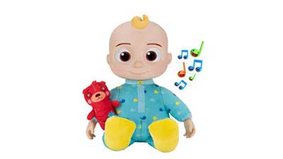 CoComelon Official Plush Bedtime JJ Doll