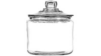 Anchor Hocking Glass Heritage Hill Jar, 3 Quarts