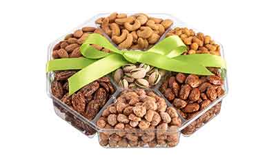 Holiday Nuts Gift Basket Extra Large 2LB