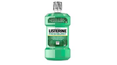 Listerine Antiseptic Mouthwash, Fresh Burst 1L