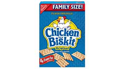 Chicken in a Biskit Original Baked Crackers