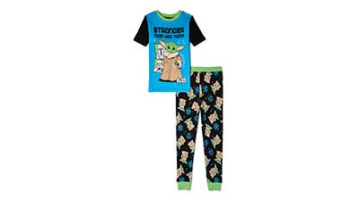 Star Wars The Mandalorian Top & Pants Pajamas, 2-Piece Set