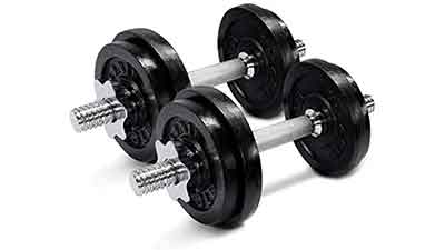 Yes4All Adjustable Dumbbells 50lbs