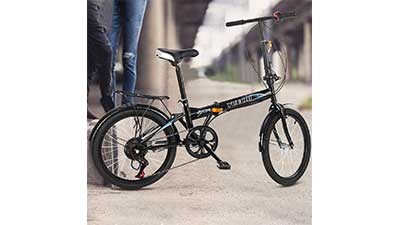 Lightweight Aluminum Folding Mountain Bike