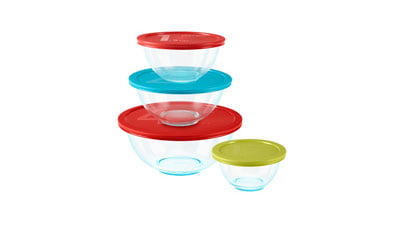 Pyrex Glass Mixing Bowl 8 Piece Set